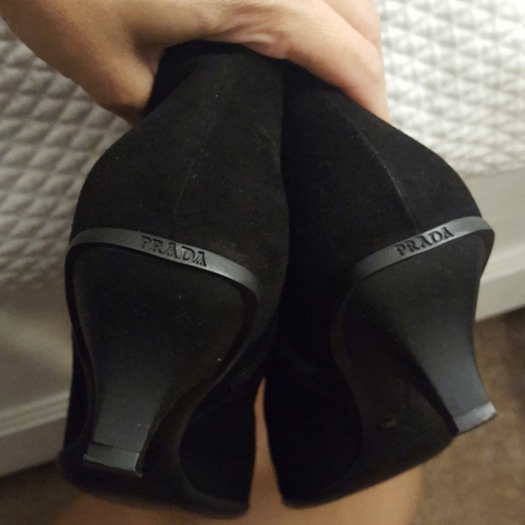 Prada suede ankle booties - Picture 4 of 6